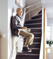 Chaise monte escaliers